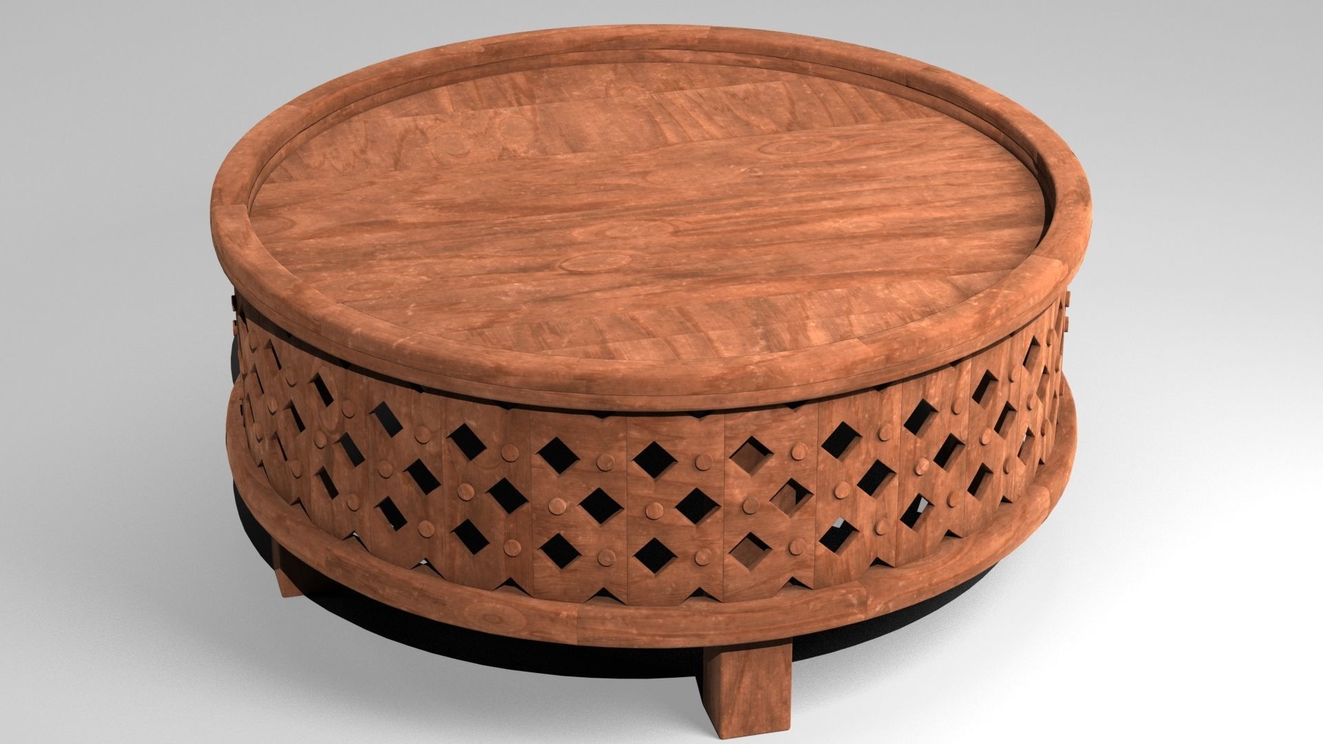 coffee table 3D model_1