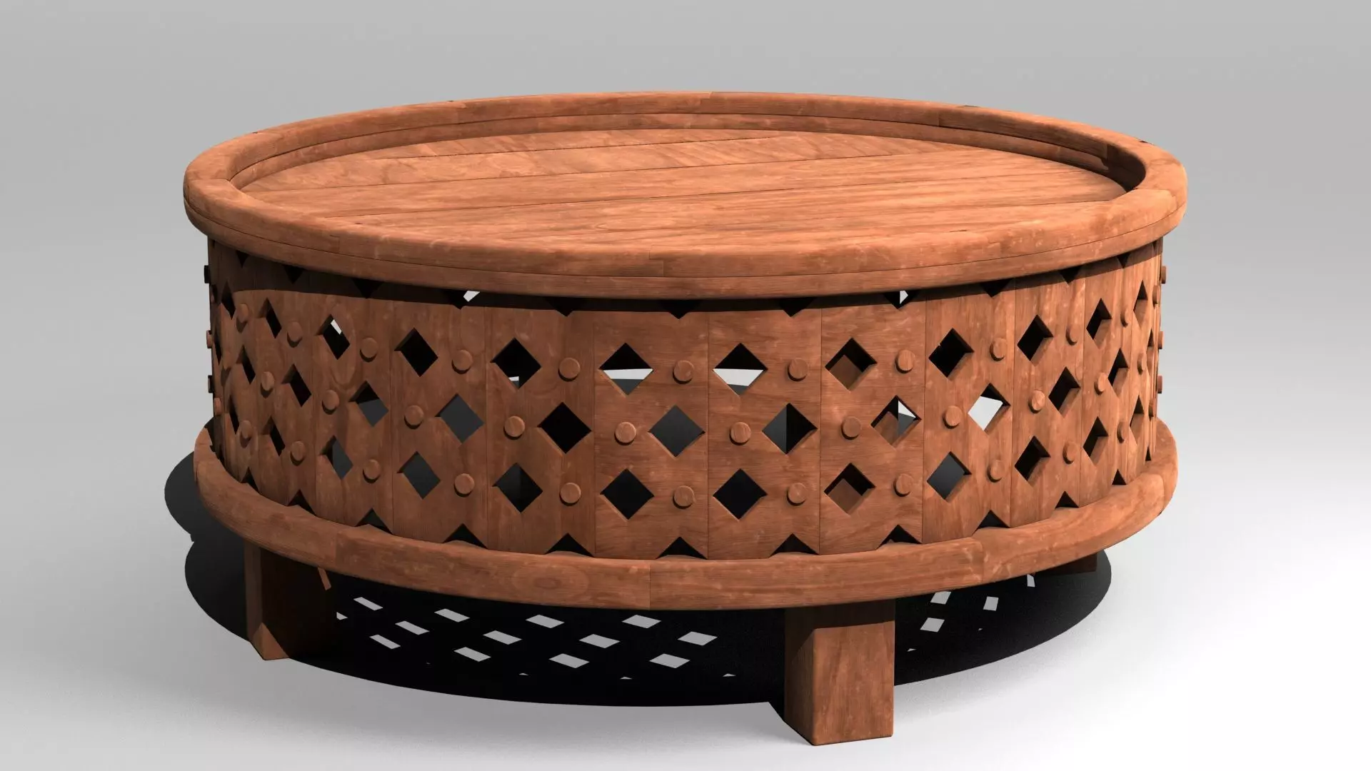 coffee table 3D model_0