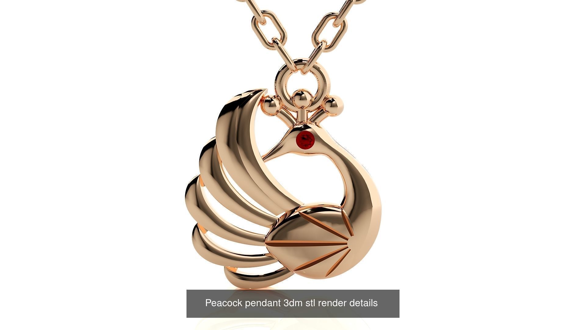 40 Animal Pendants Charms 3dm stl renders details 3D Model Collection_25