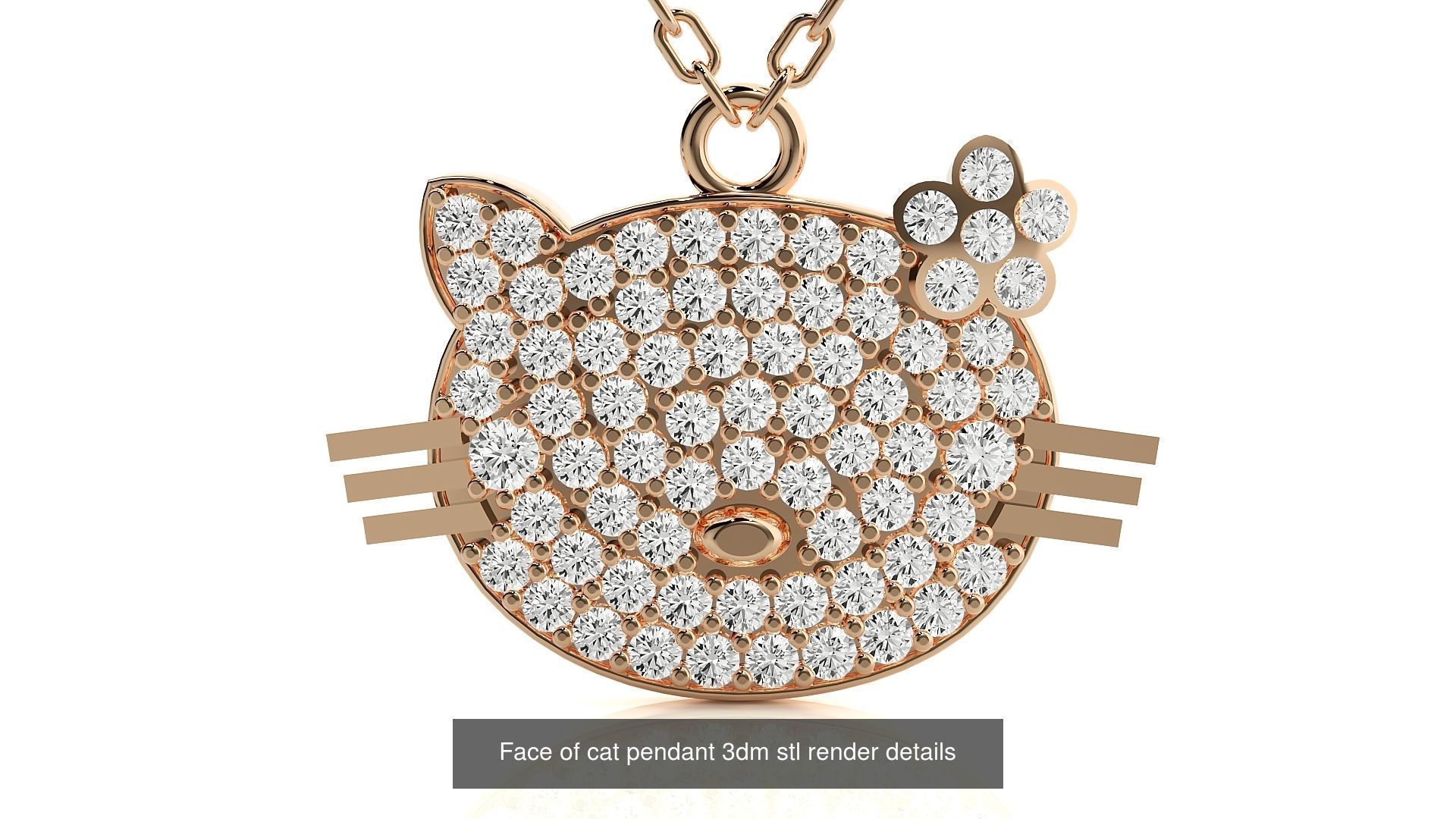 40 Animal Pendants Charms 3dm stl renders details 3D Model Collection_29