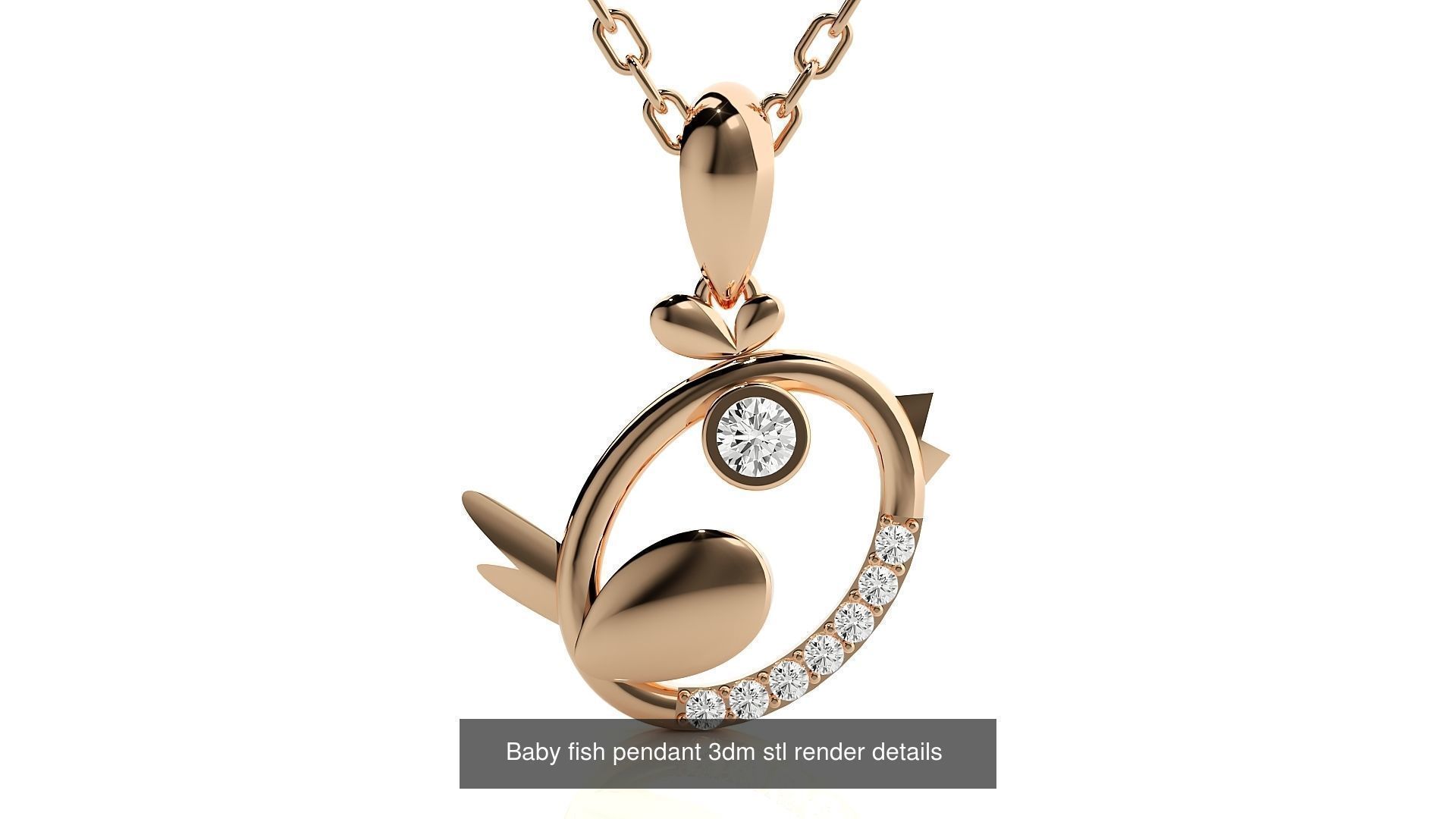 40 Animal Pendants Charms 3dm stl renders details 3D Model Collection_33