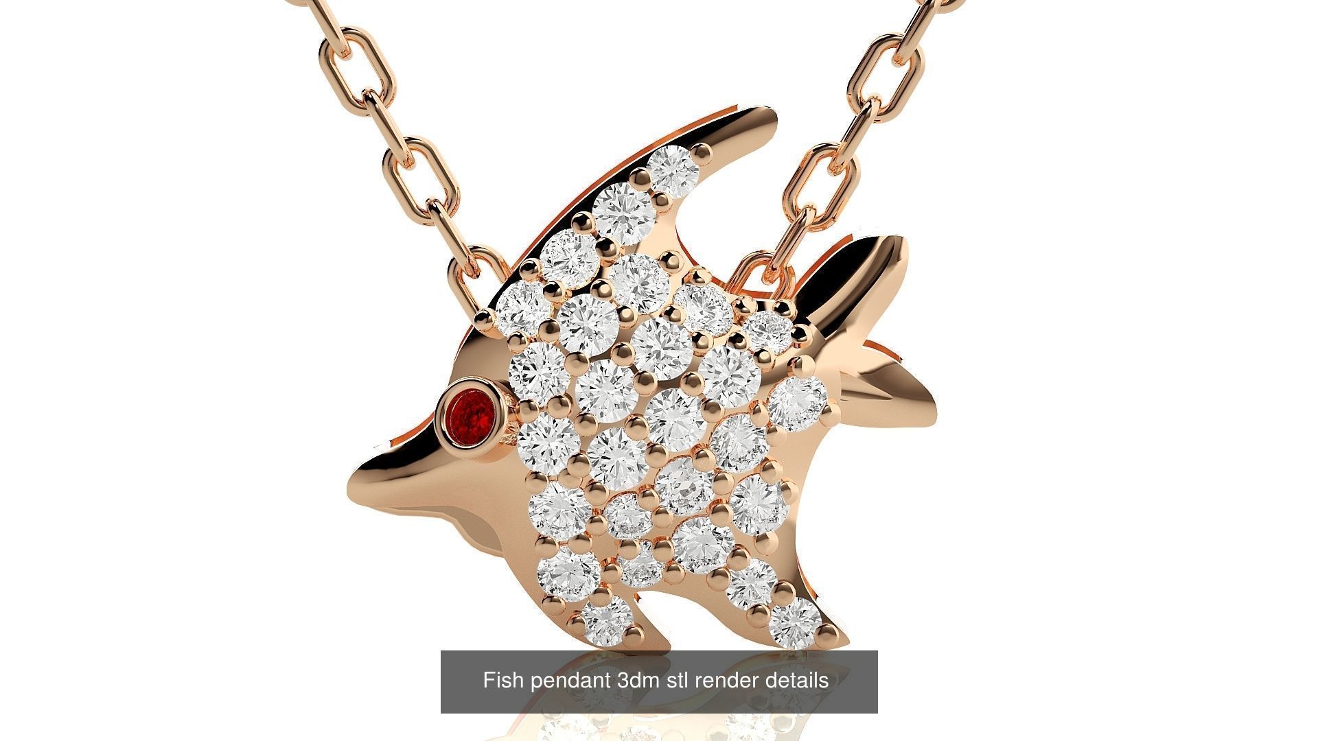 40 Animal Pendants Charms 3dm stl renders details 3D Model Collection_14