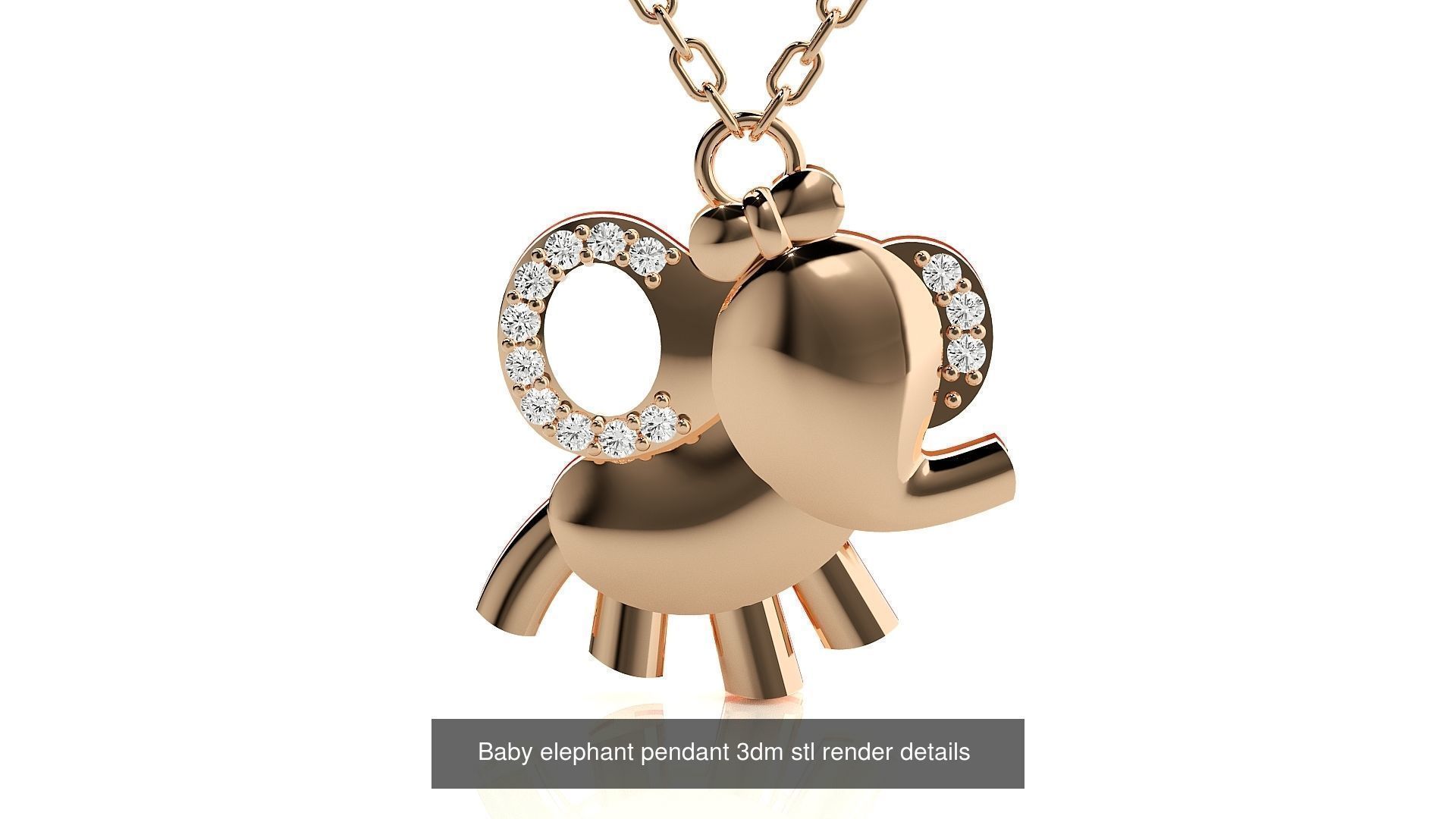 40 Animal Pendants Charms 3dm stl renders details 3D Model Collection_42