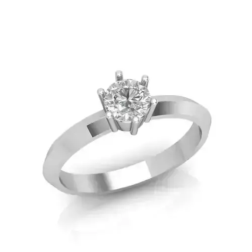 JD194-CAD-GRN diamond engagement ring gold