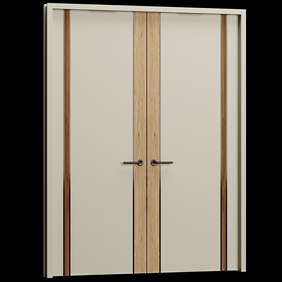 Customize Room Interior Door 3D model_8