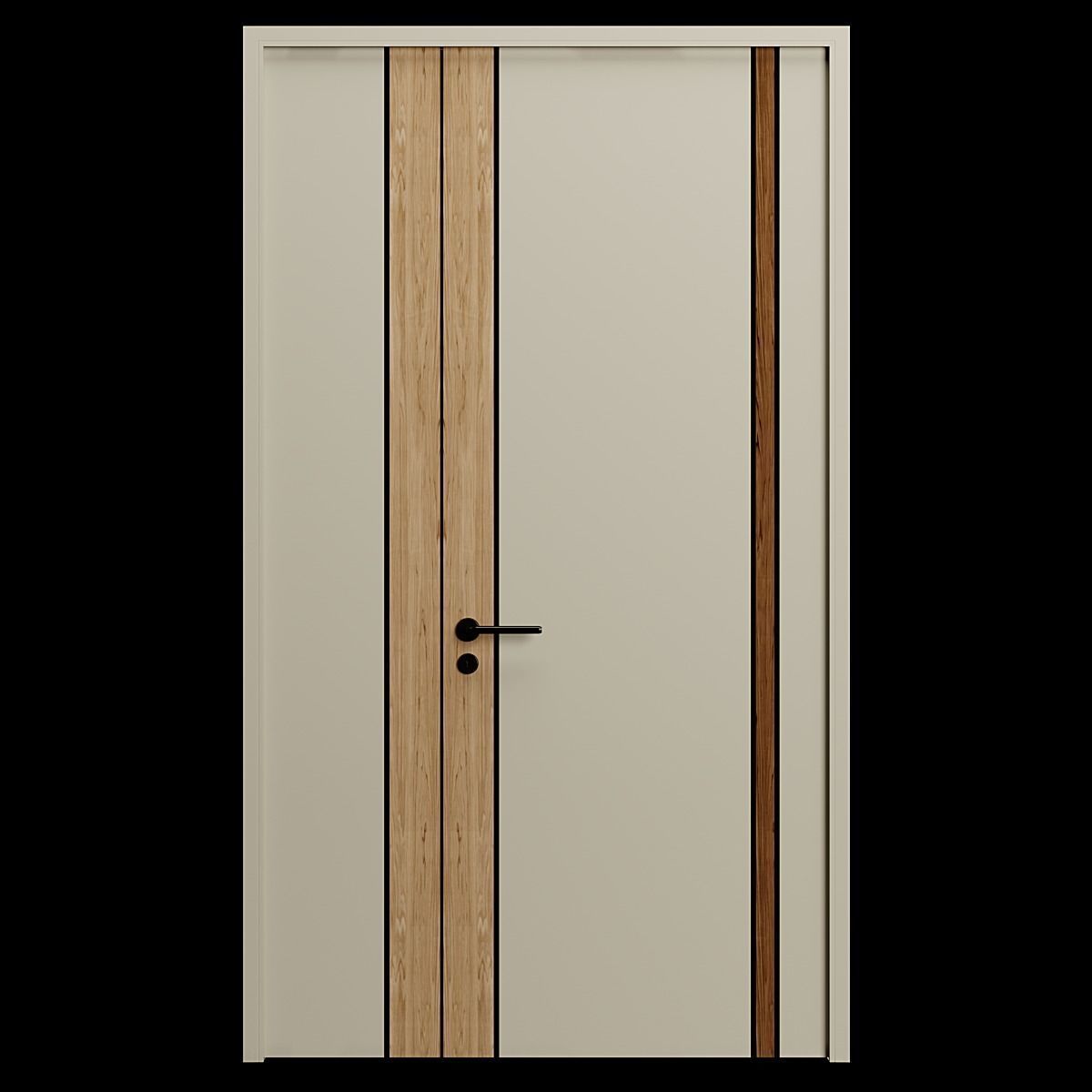 Customize Room Interior Door 3D model_10