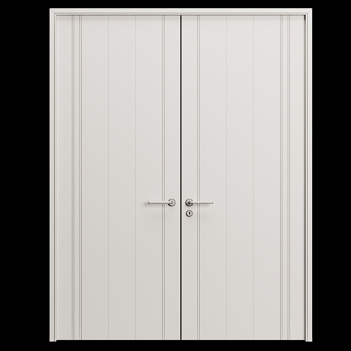 Customize Room Interior Door 3D model_9