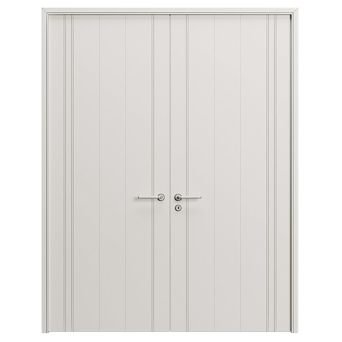 Customize Room Interior Door 3D model_6