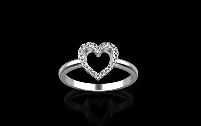 Heart  ring model 274
