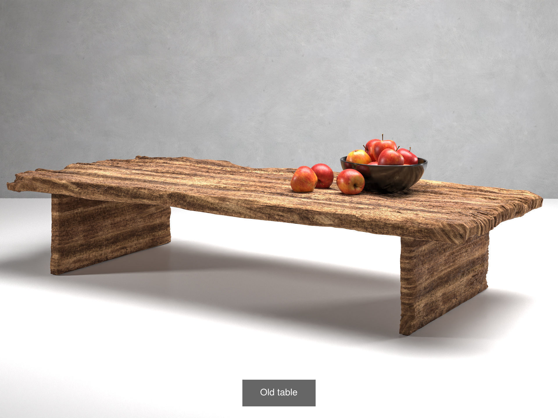 Old Wooden 3D Model Collection_7