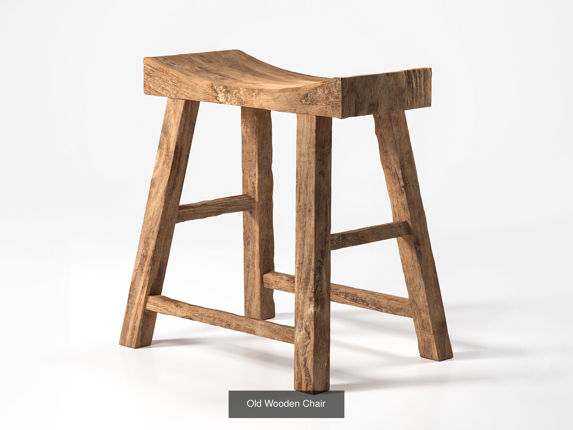 Old Wooden 3D Model Collection_5