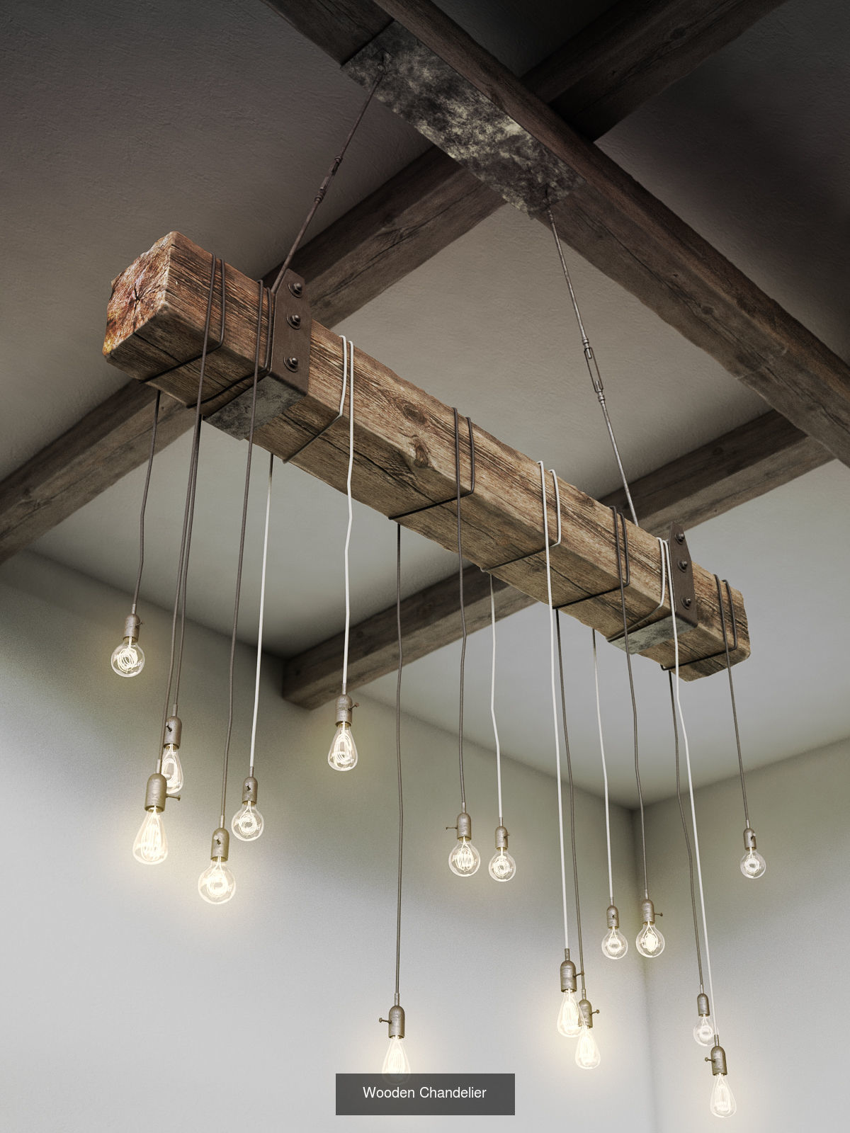 Old Wooden 3D Model Collection_4