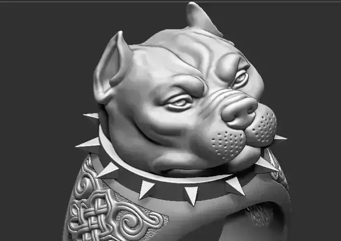 pitbull ring jewelry 