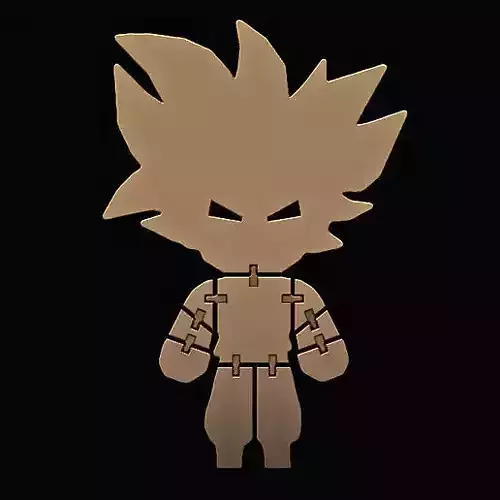 GOKU ULTRA INSTINCT FLEXI