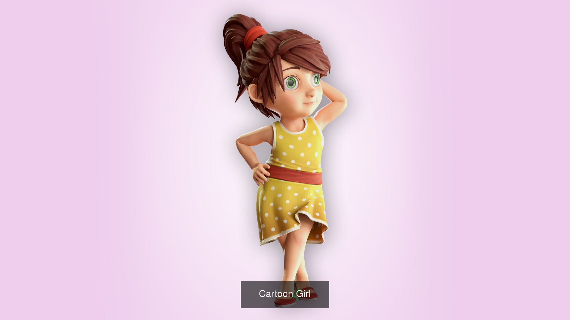 Cartoon Kids 3D Model Collection_5