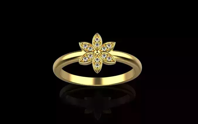 flower ring  model 276