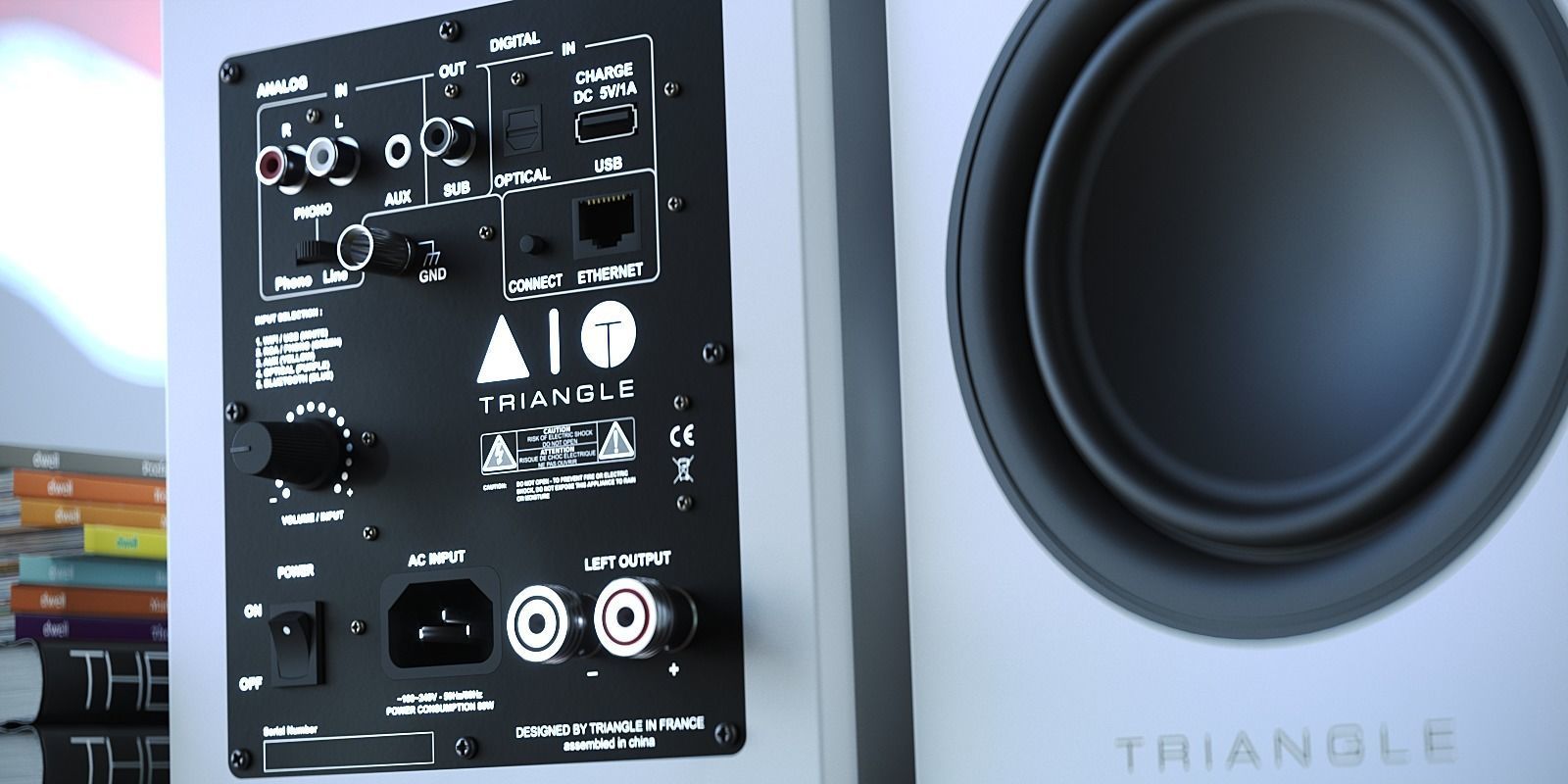 Audio speakers Triangle AIO Twin 3D model_4