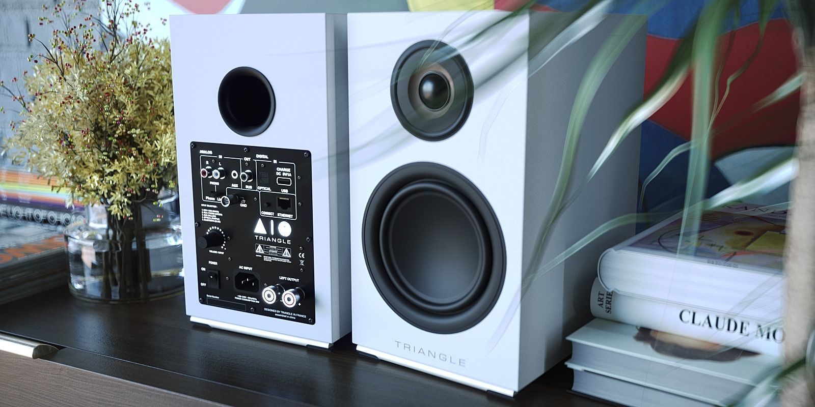 Audio speakers Triangle AIO Twin 3D model_3