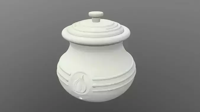 Stoneware pot