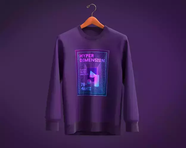 Sweatshirt-HYPER DIMENSION 3D model