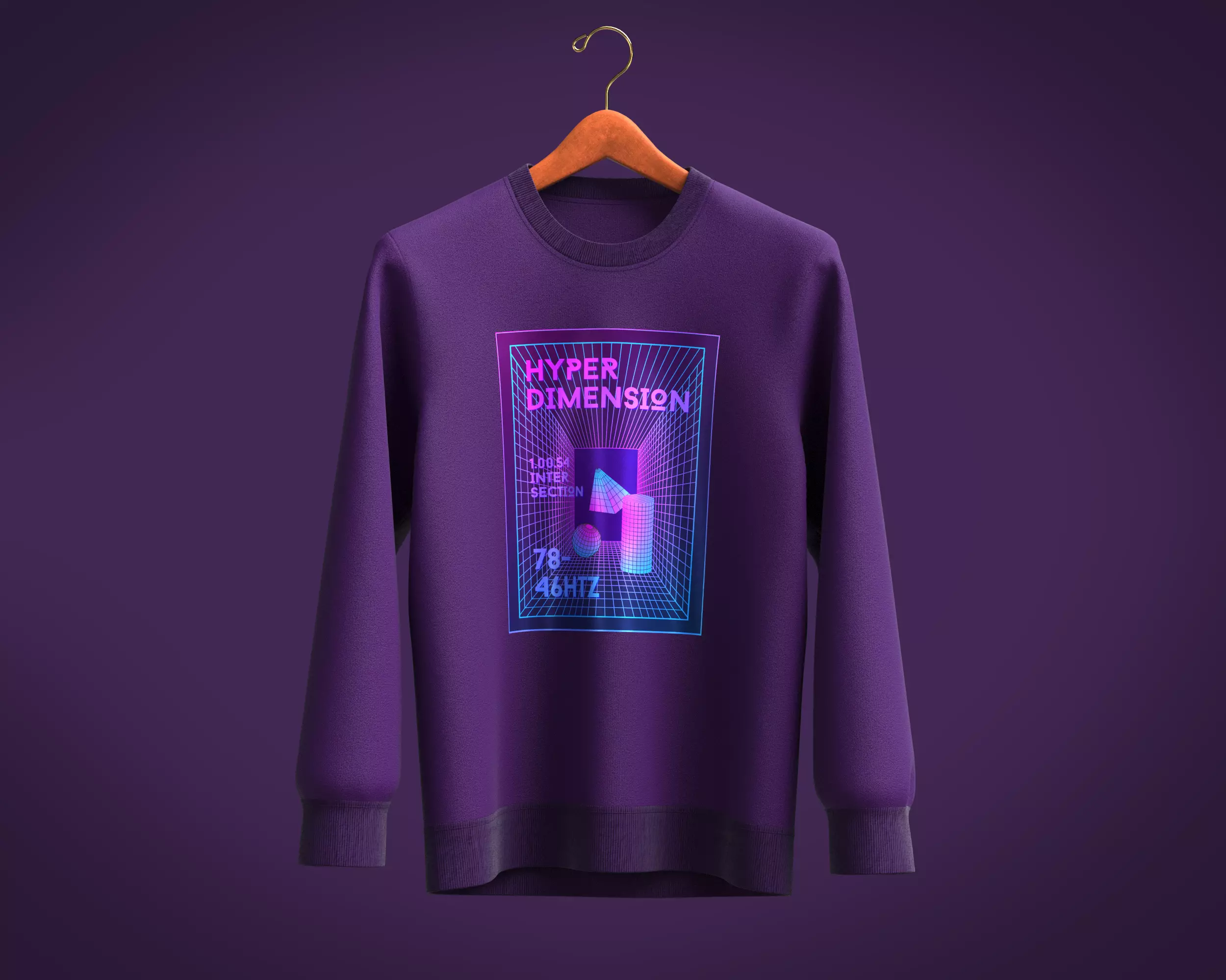 Sweatshirt-HYPER DIMENSION 3D model