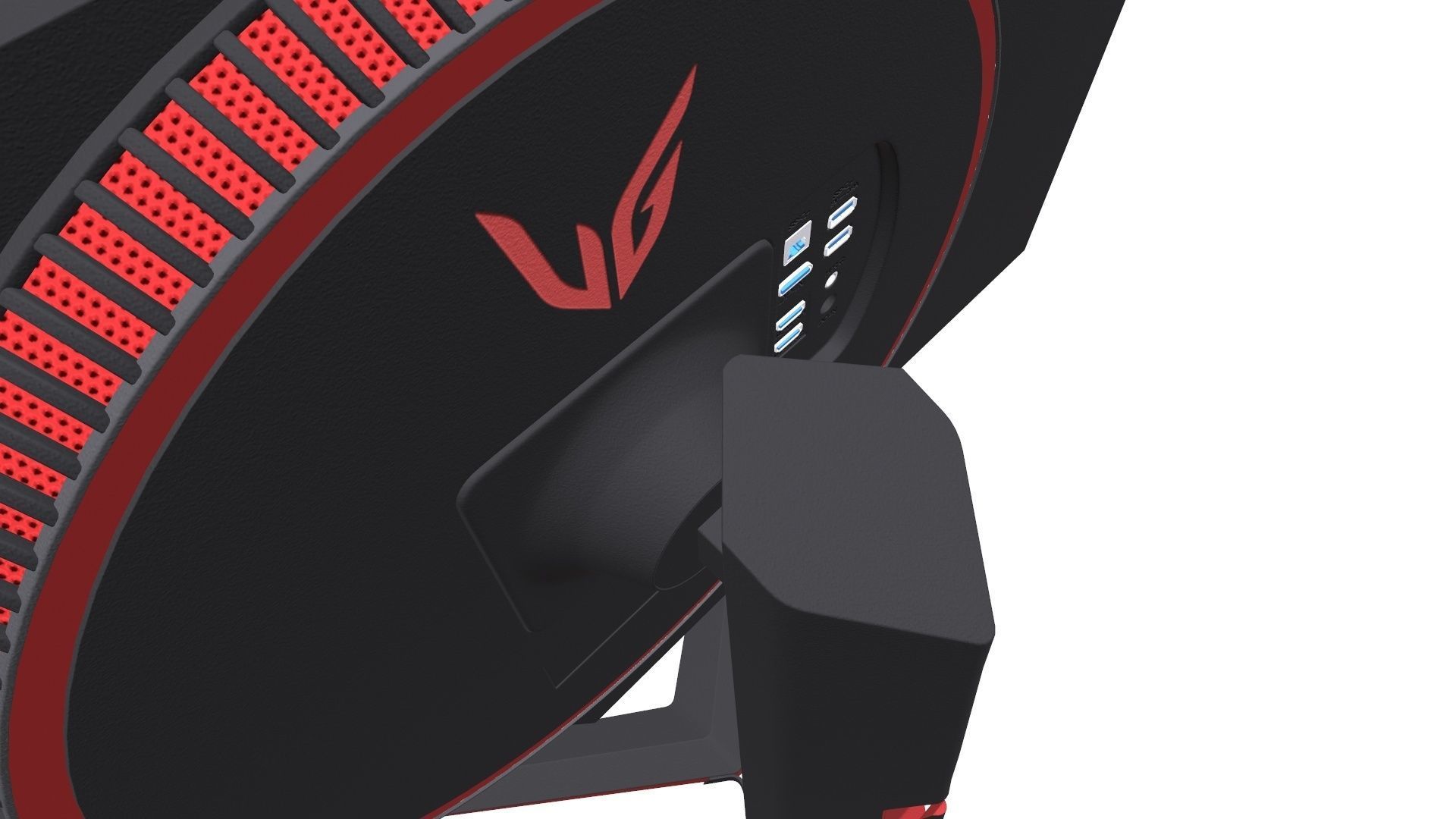 LG Ultra Gear Monitor 3D model | CGTrader