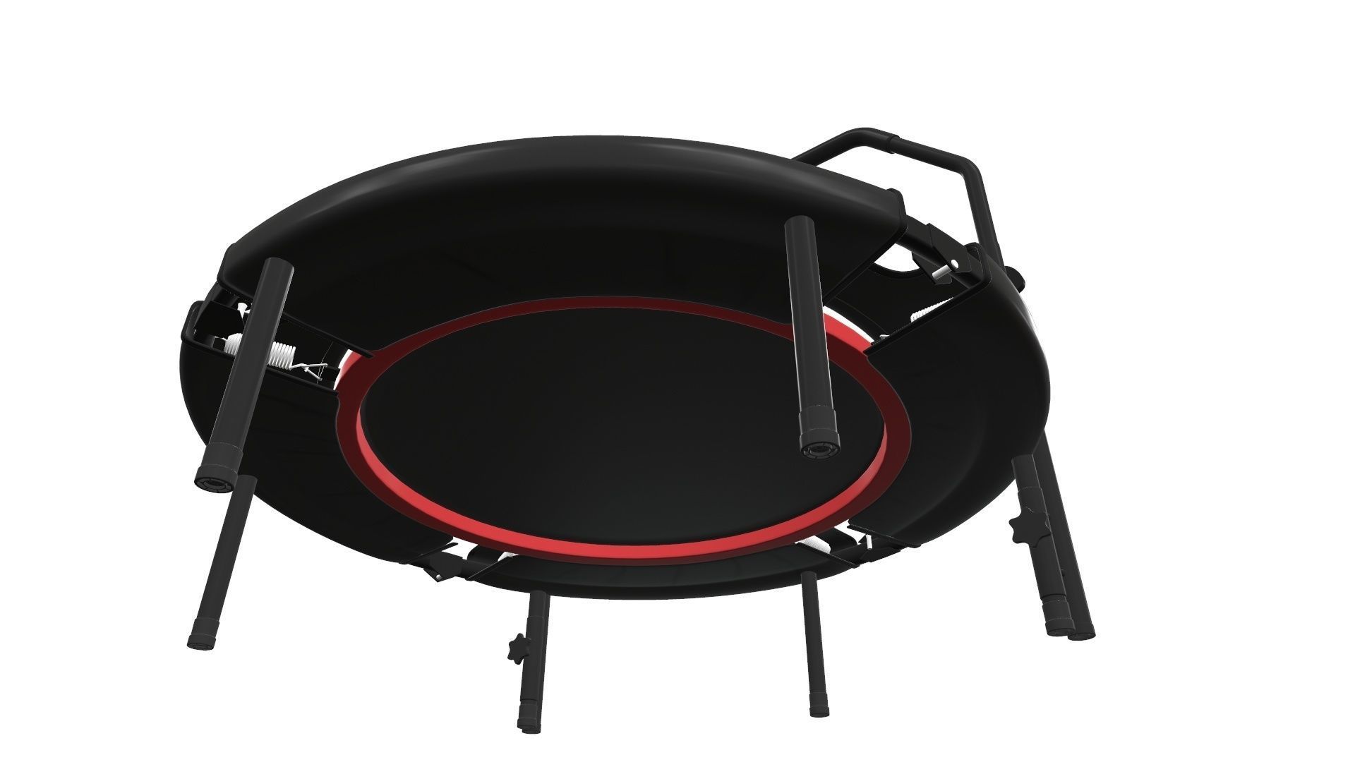 Mini Trampoline Foldable 3D model_10