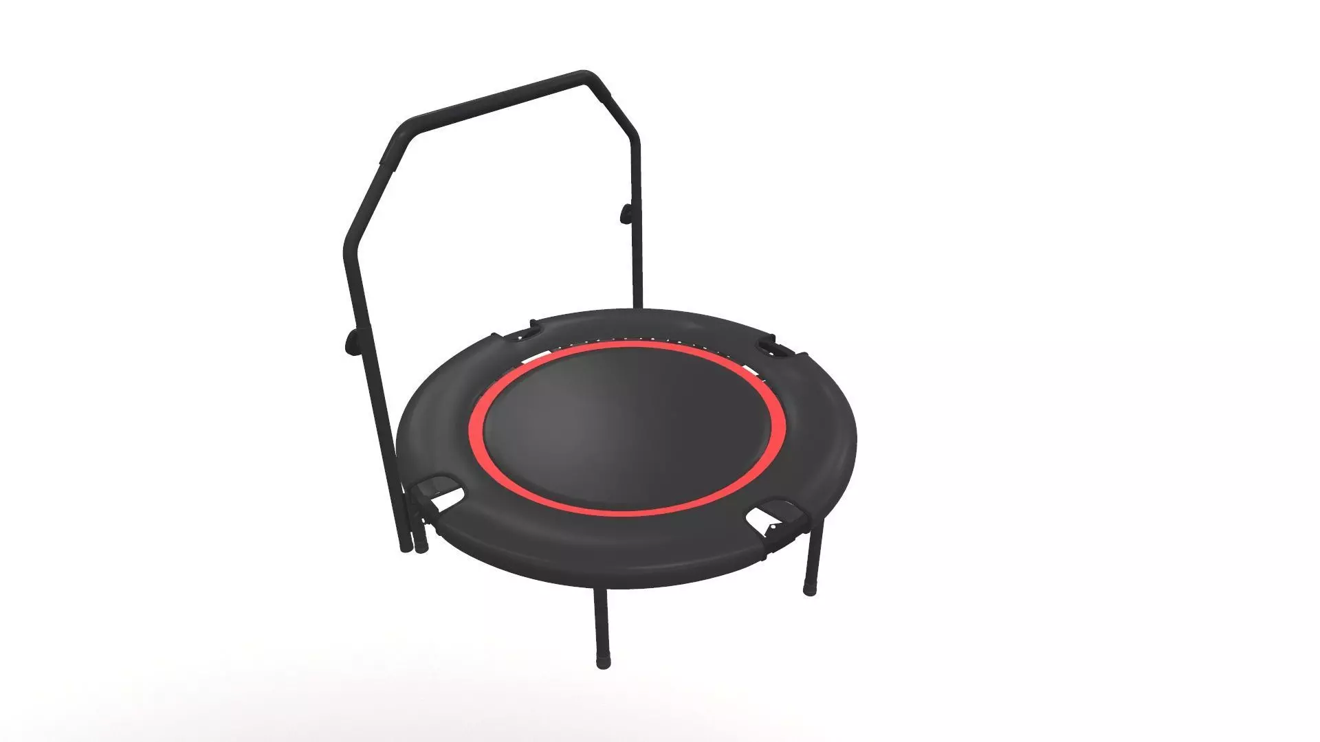 Mini Trampoline Foldable 3D model_0