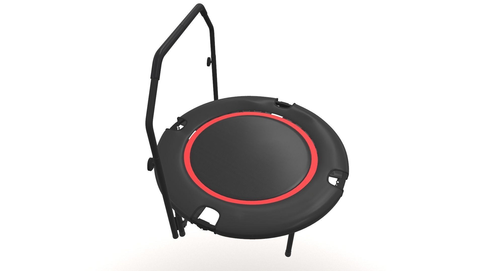 Mini Trampoline Foldable 3D model_8