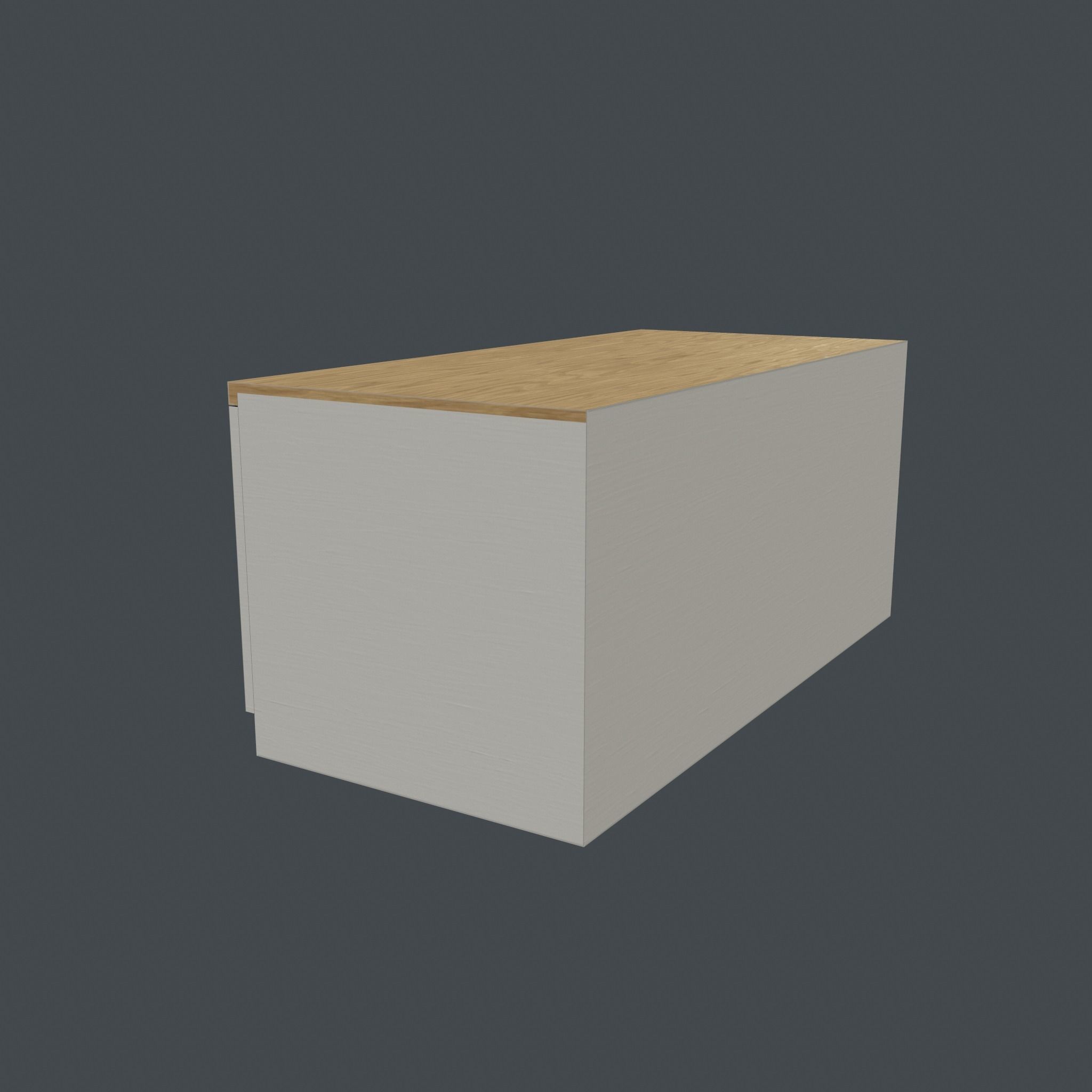 TV stand Free low-poly 3D model_8