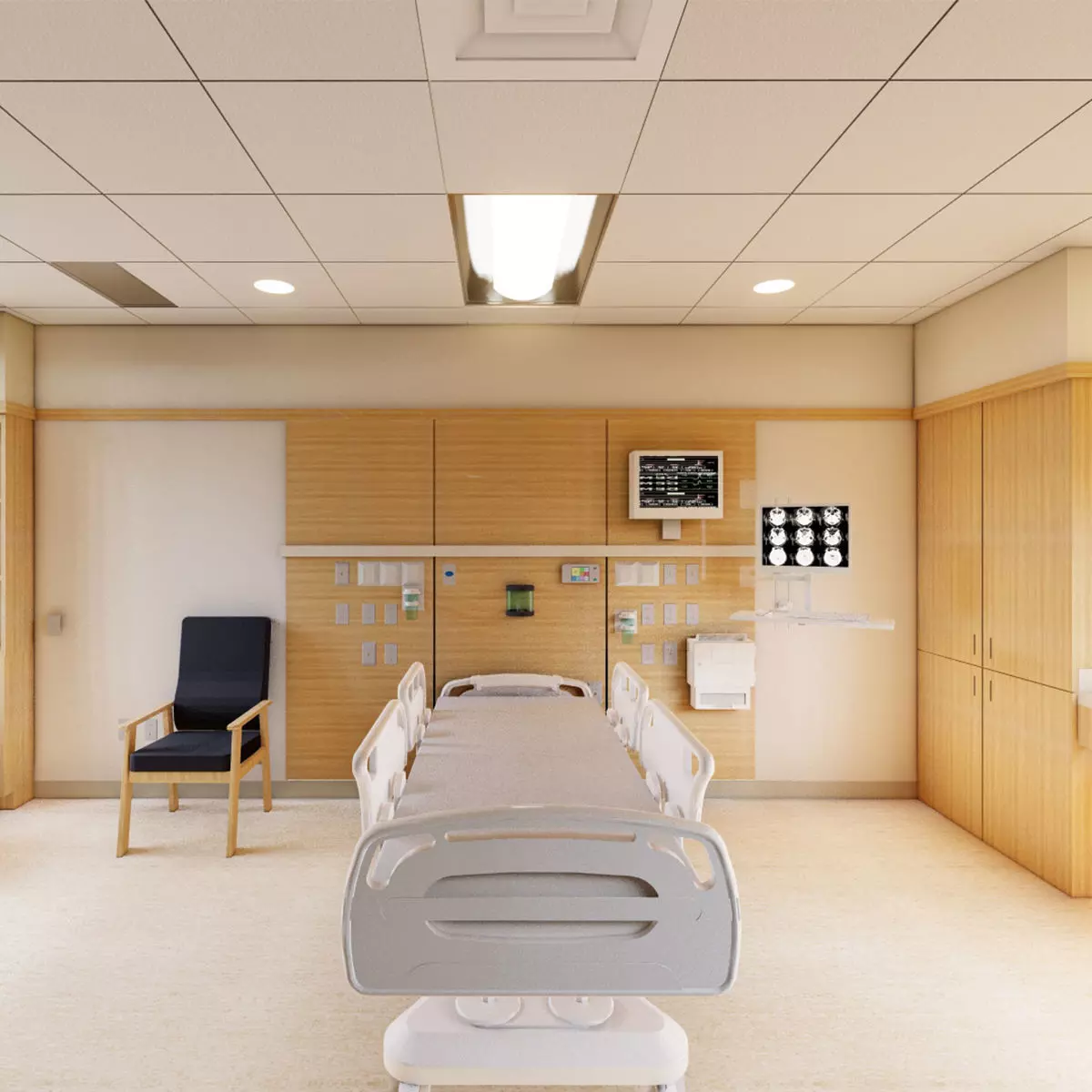 intensive care room 3D model_0