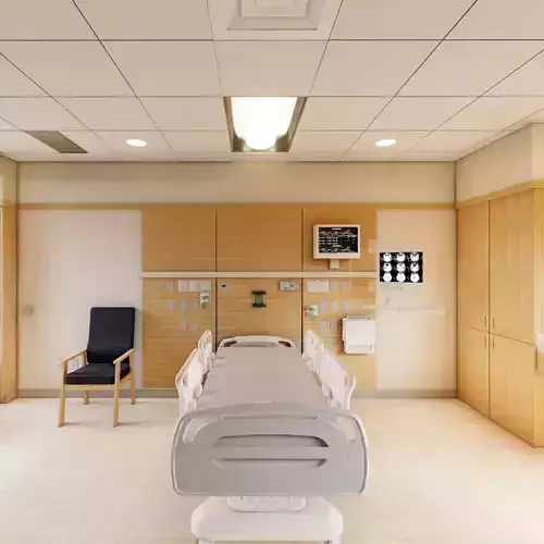 intensive care room 3D model