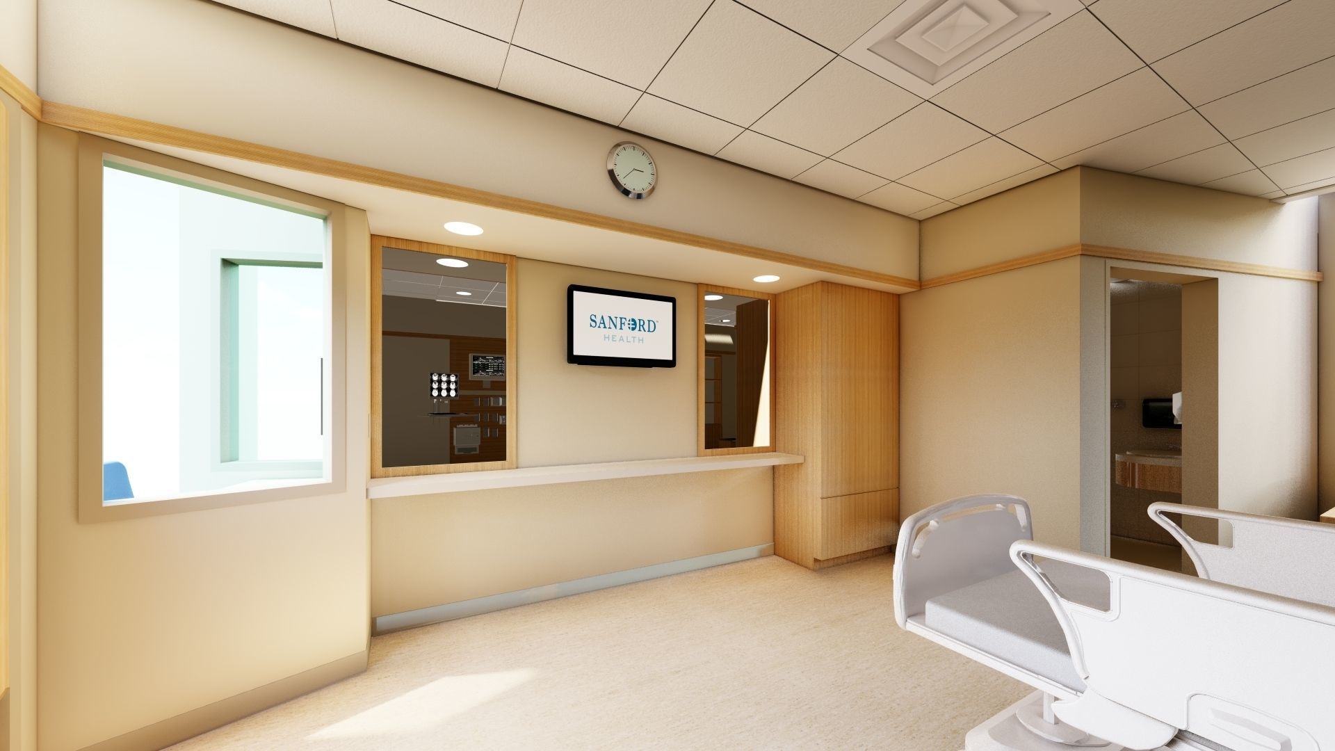 intensive care room 3D model_6