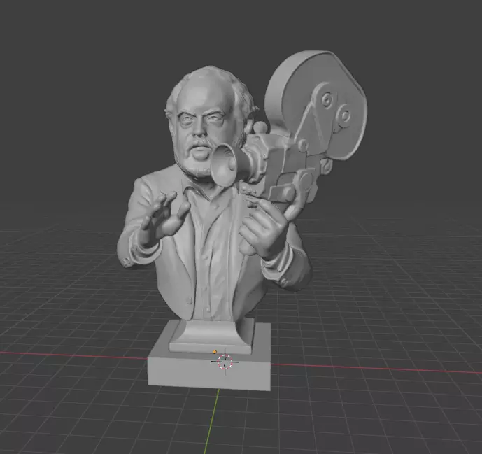 Stanley Kubrick 3D print model_7