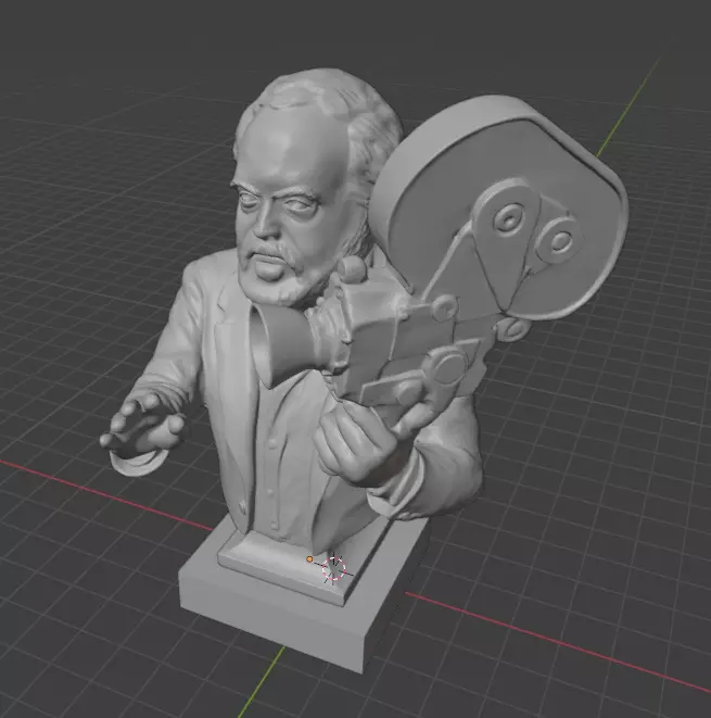 Stanley Kubrick 3D print model_16