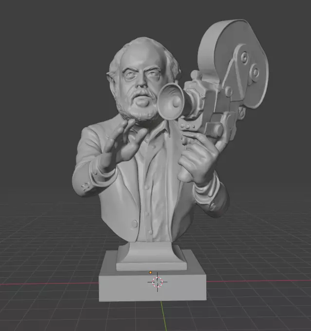 Stanley Kubrick 3D print model_4