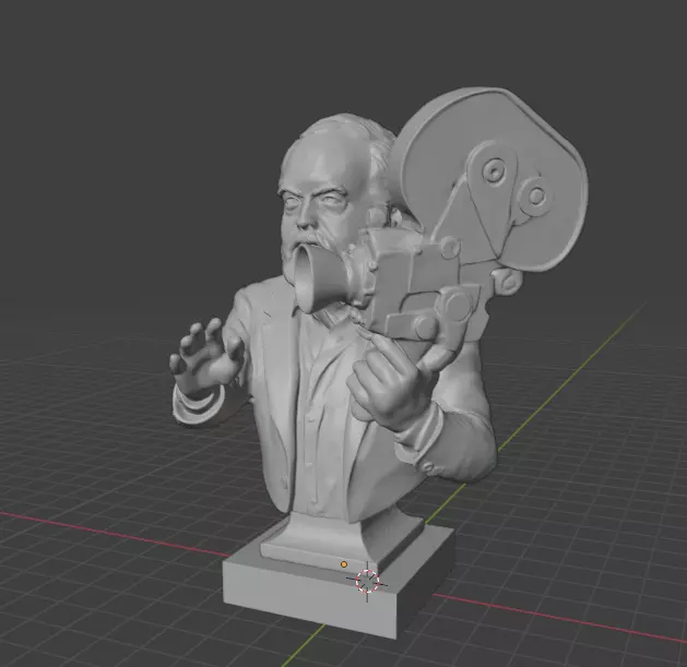 Stanley Kubrick 3D print model_6