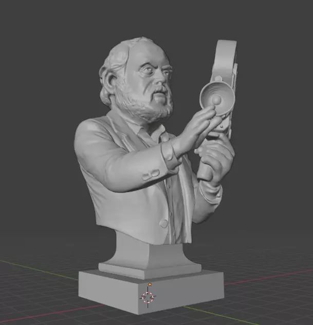 Stanley Kubrick 3D print model_10