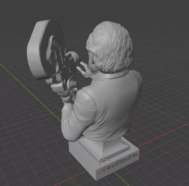 Stanley Kubrick 3D print model_13