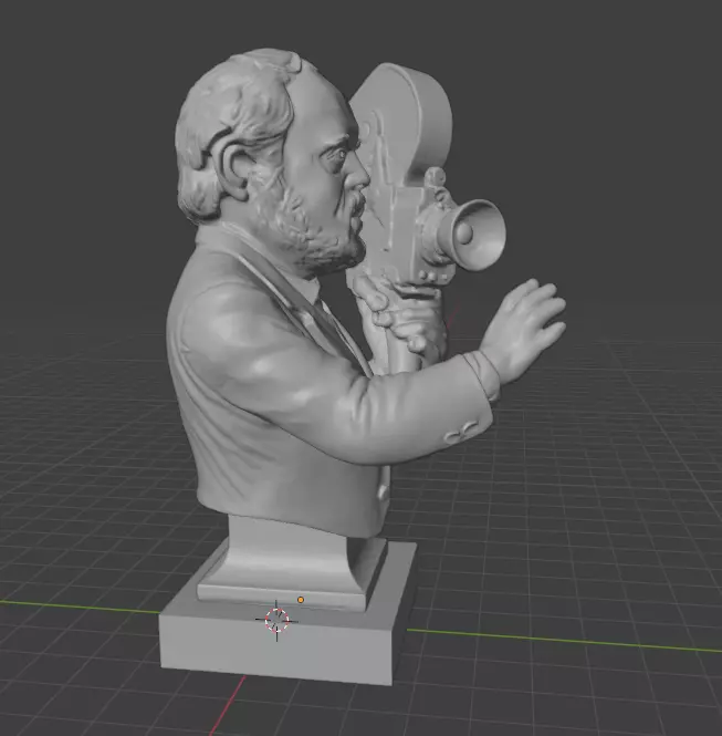Stanley Kubrick 3D print model_15
