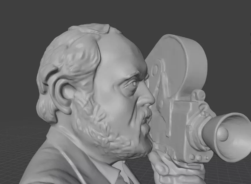 Stanley Kubrick 3D print model_27