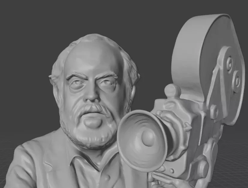 Stanley Kubrick 3D print model_21