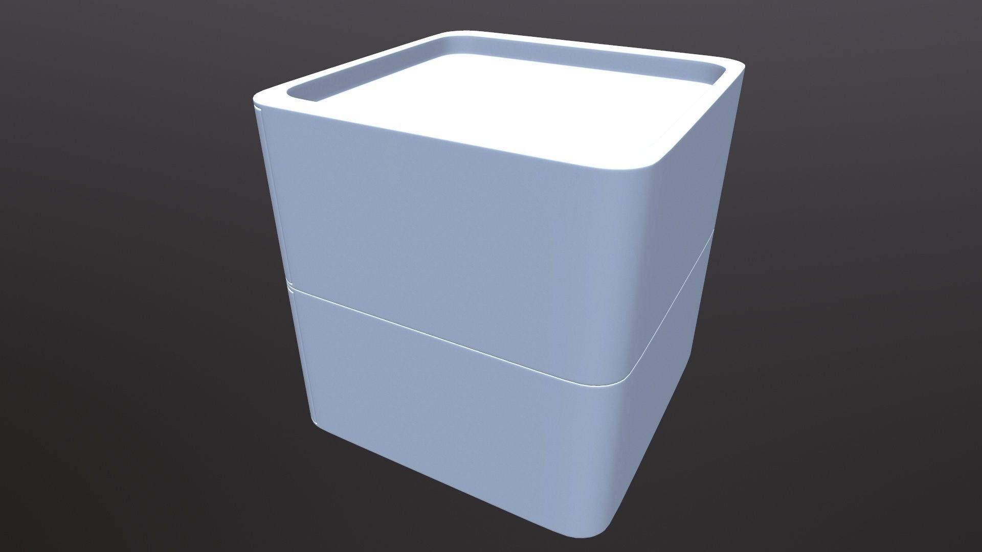 Plastic Organizer Desktop Drawer 3D model_4