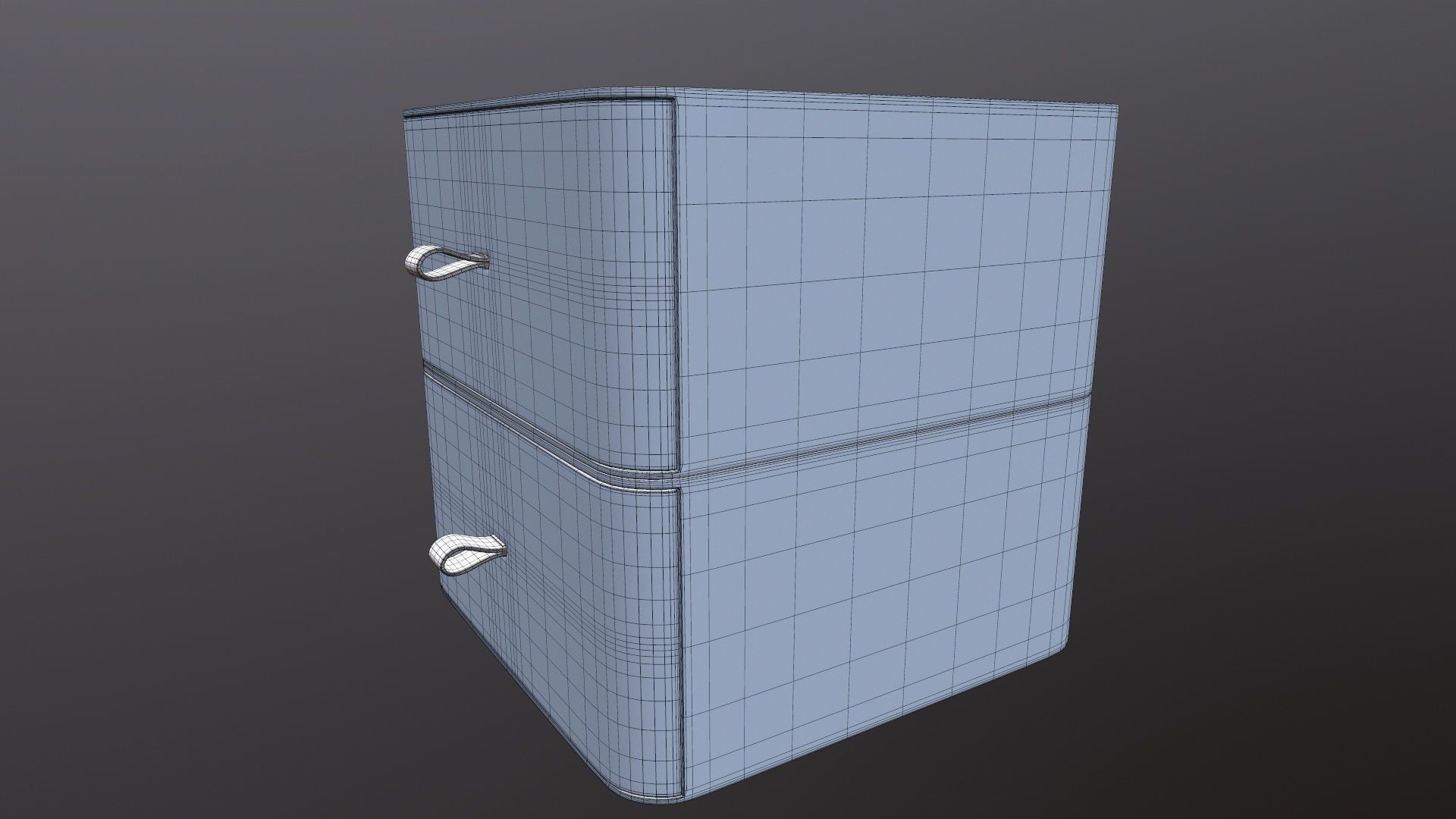 Plastic Organizer Desktop Drawer 3D model_11