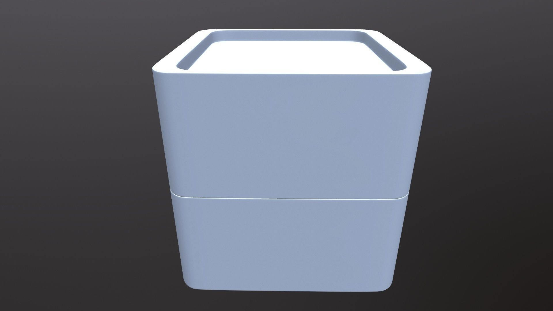 Plastic Organizer Desktop Drawer 3D model_5