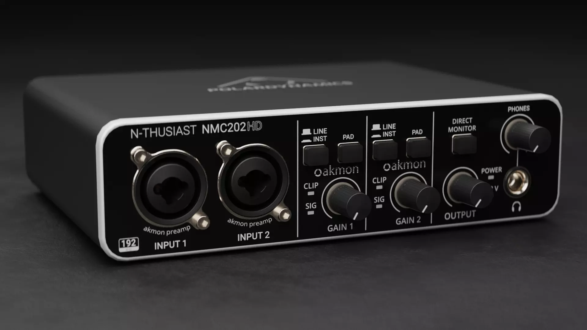 NMC202HD Audio Interface 3D model