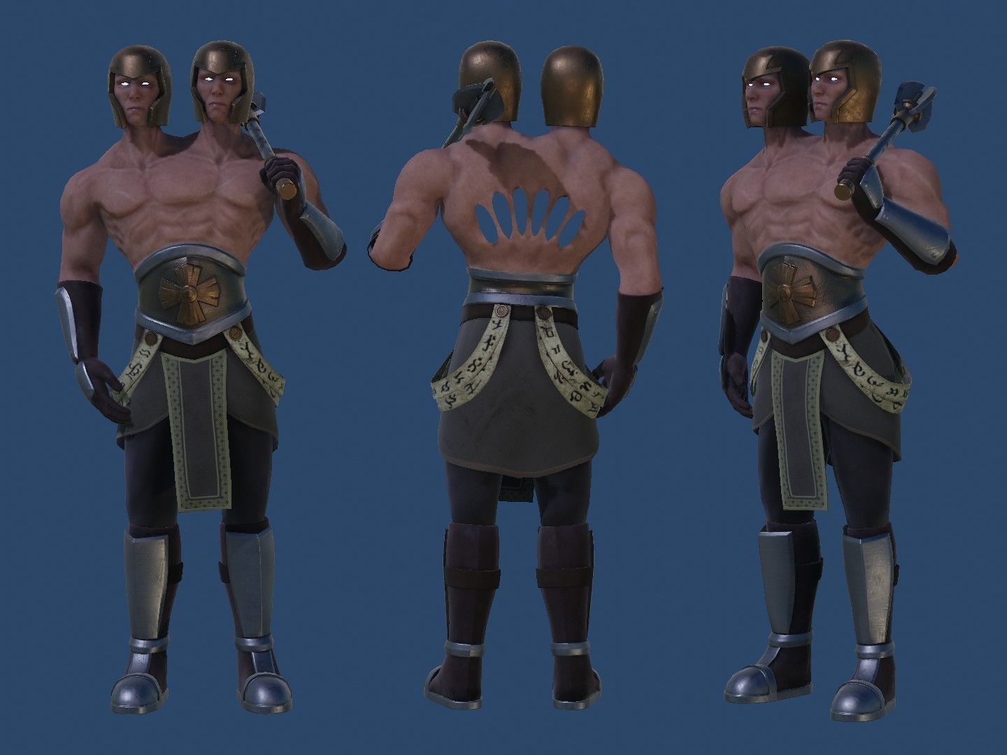 Angel Avatar Low-poly 3D model_5