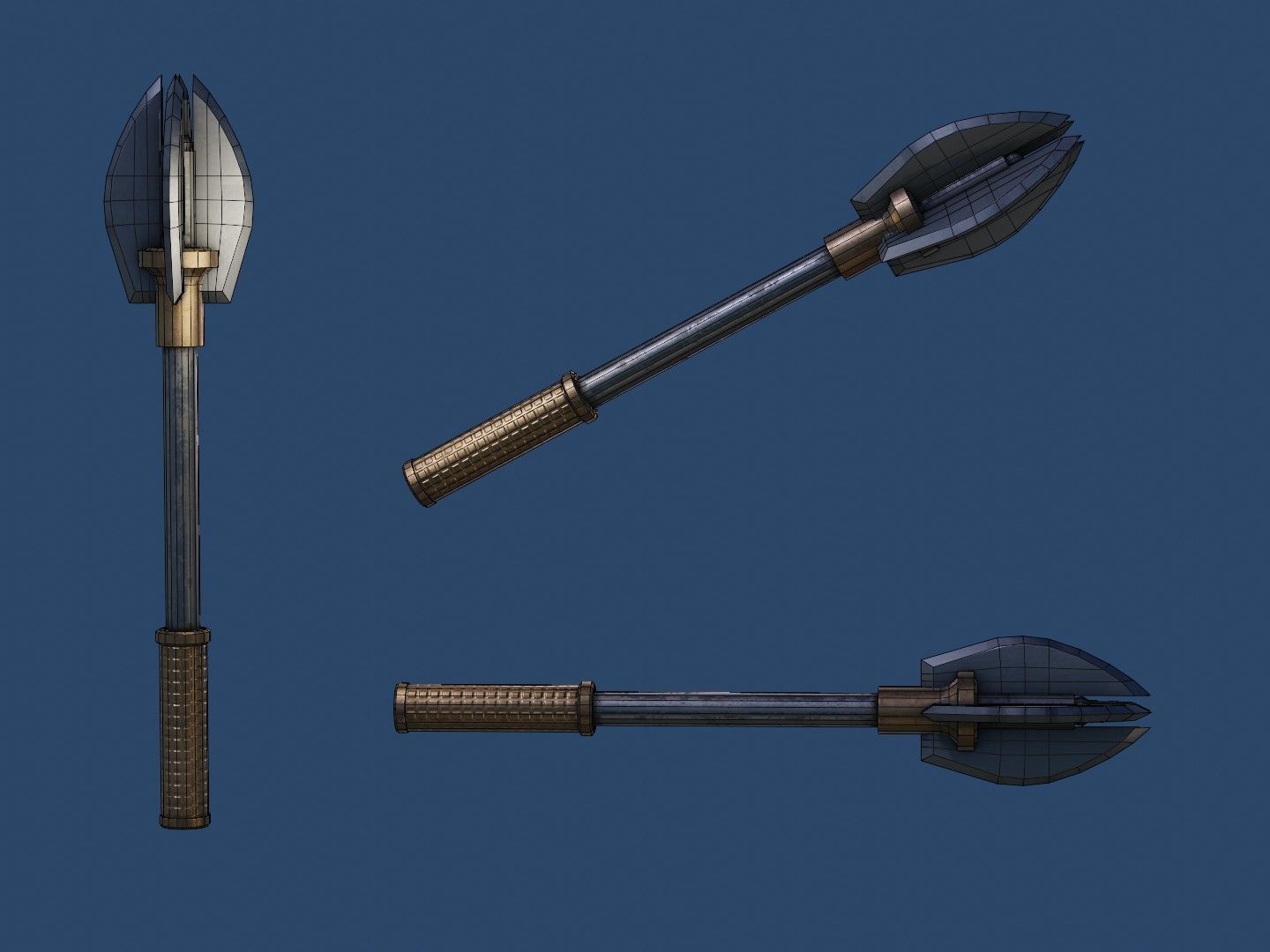 Angel Avatar Low-poly 3D model_18