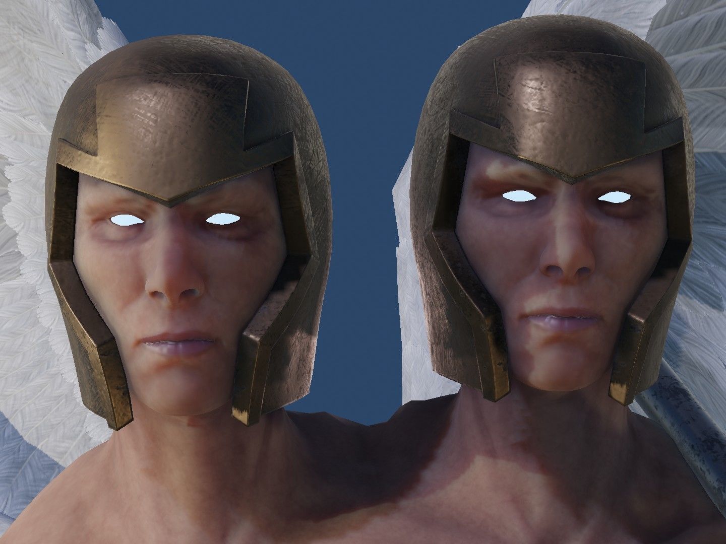 Angel Avatar Low-poly 3D model_11