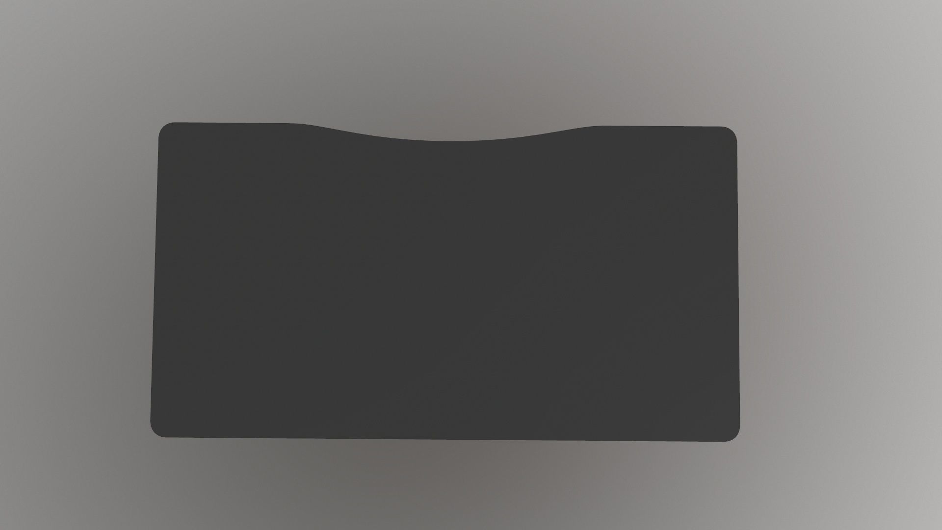 Table console with wooden legs 3D model_8